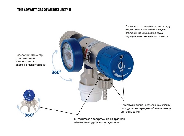 редуктор кислородный Mediselect